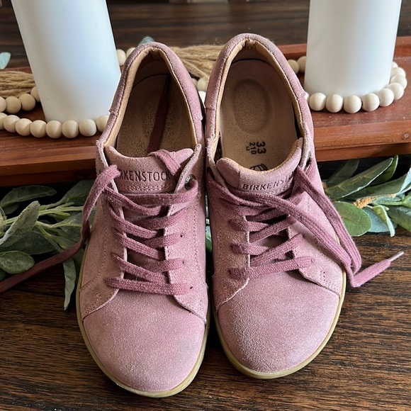 NWOB Birkenstock Unisex Porto Kids Suede Shoe, Lavender | size 33 (2.5/3) - Picture 13 of 14